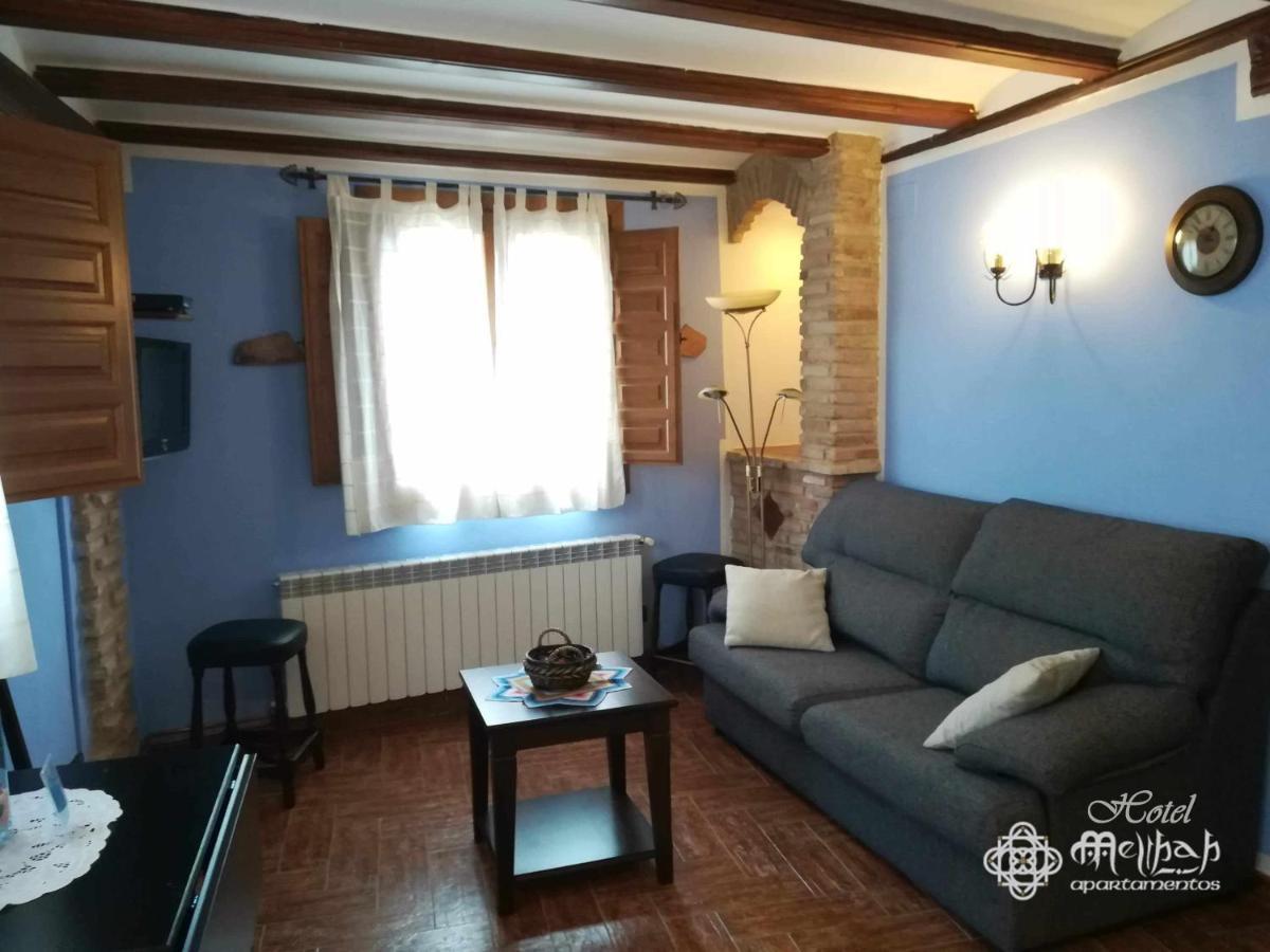 Hotel Apartamentos Melihah Daroca Buitenkant foto
