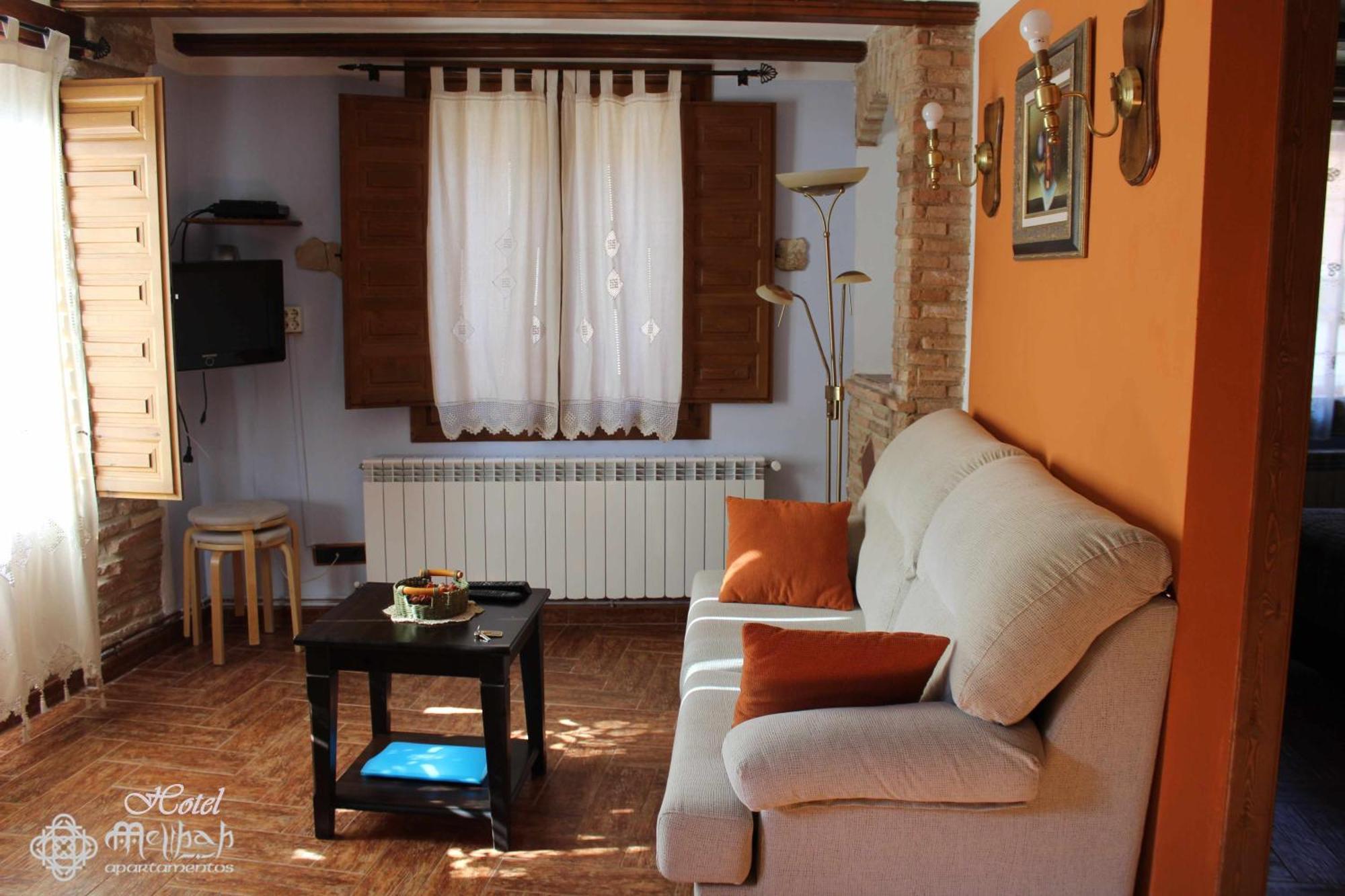 Hotel Apartamentos Melihah Daroca Buitenkant foto
