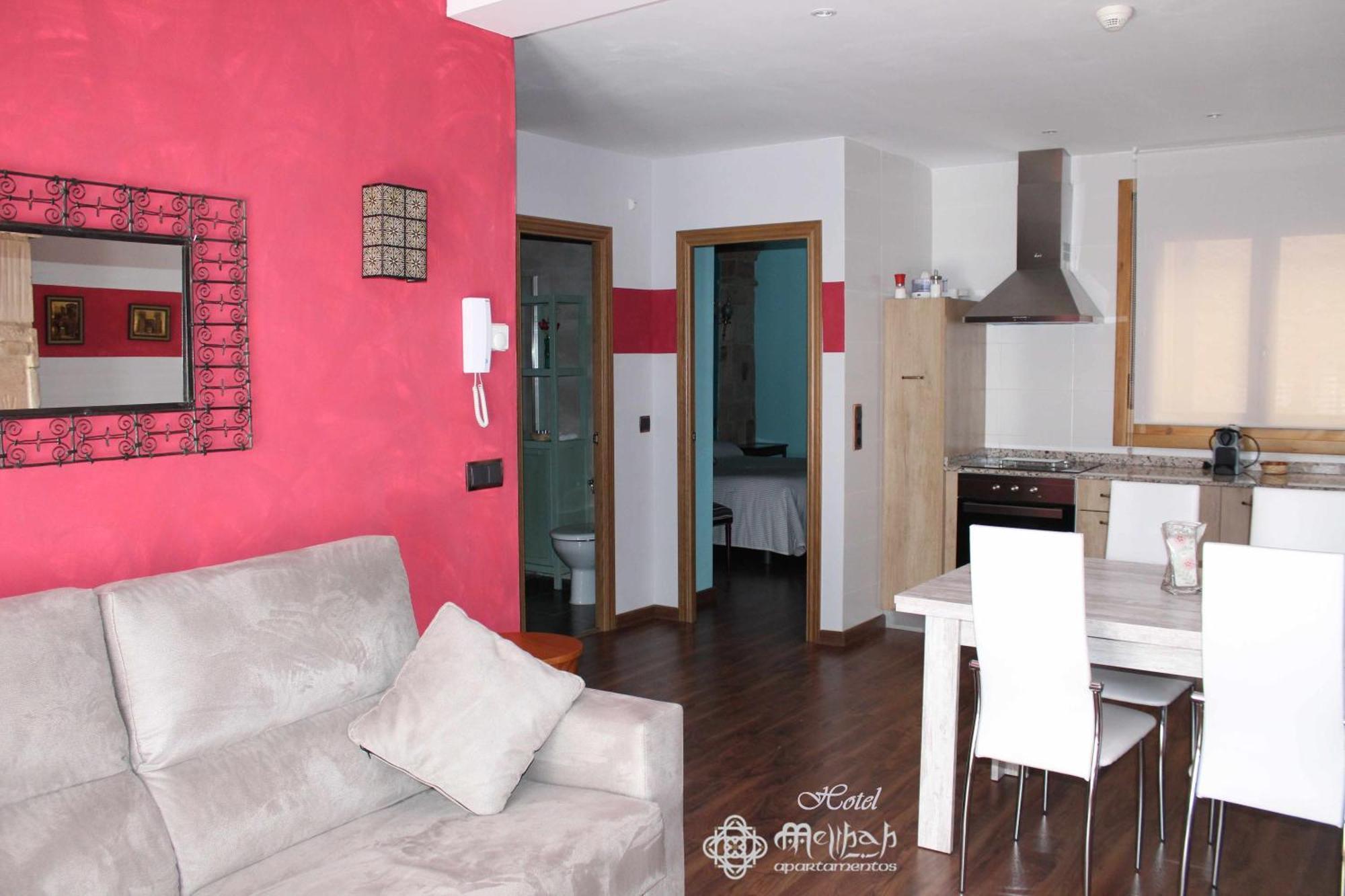 Hotel Apartamentos Melihah Daroca Kamer foto